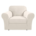 H.Versailtex Stretch Slip Covers For Armchairs Chair Slipcovers For Living Room Armchair Furniture Cover Suit For T Cushion/Box