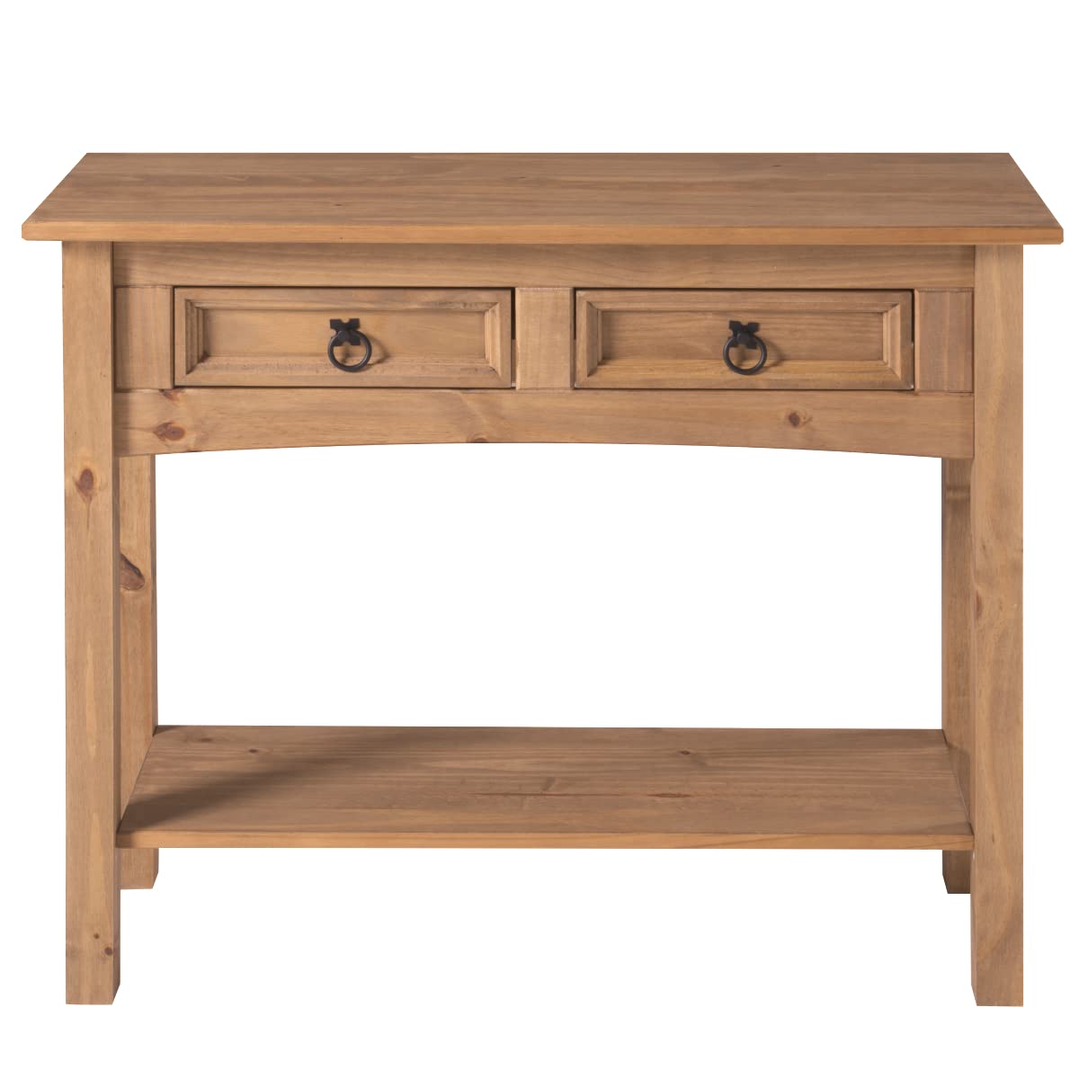 American Furniture Classics Cottage Series Wood Hall Table, Corona Brown