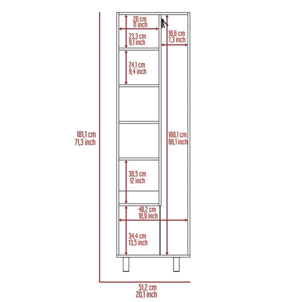 Fm Furniture London Kitchen Set,35.4' H X 40.5' W X 27.5' D,White/Onyx