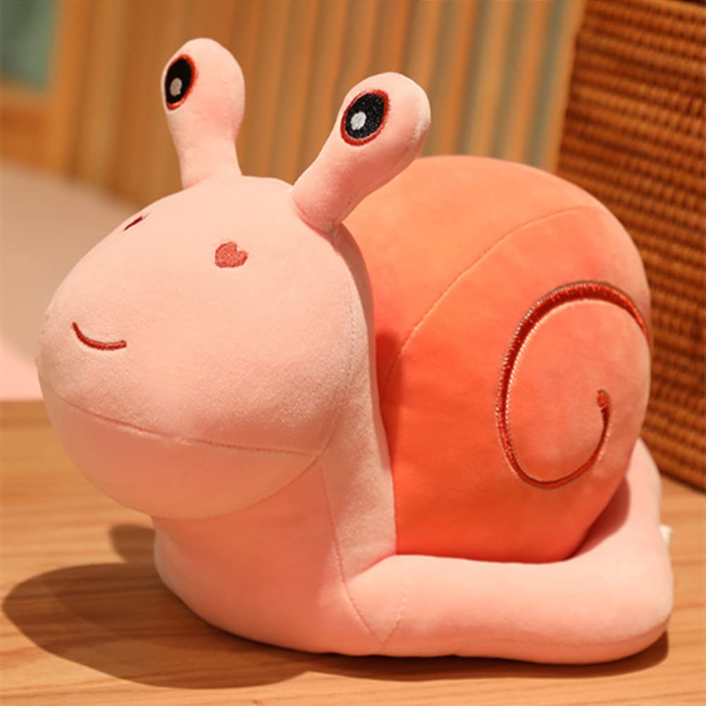 Ophrbu 8' Cute Cartoon Snail Doll Plush Toy Cute Soft Snail Plush Toy Snail Stuffed Animal Toy Big Snail Pillow Doll For Valent