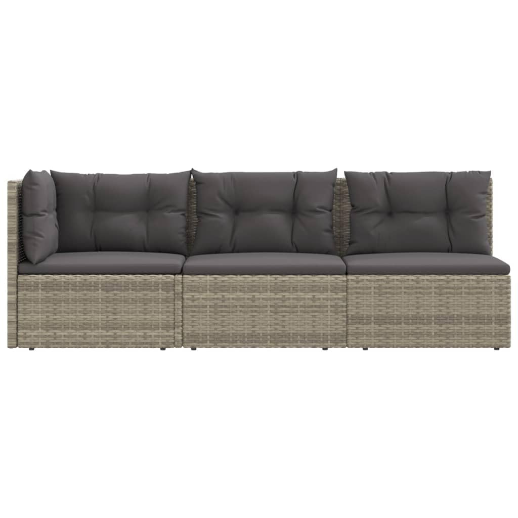 vidaXL Patio Lounge Set with Adjustable Corner Sofa - Thumbnail 2