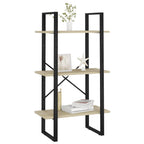 vidaXL Storage Shelf Sonoma Oak 23.6"x11.8"x41.3" Chipboard