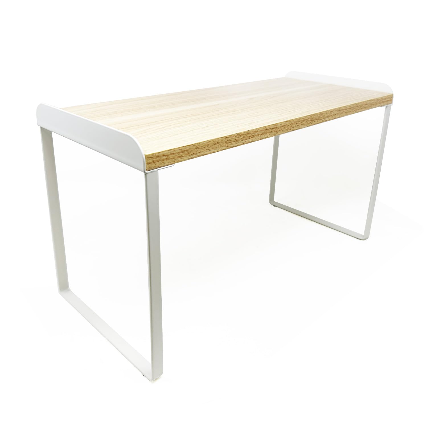 Mitus Shelf Organizer And Storage, Tiered Wood Cabinet Rack For The Kitchen Counter, Bathroom Counter, Pantry Cupboard, Office D