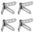 4 Pieces Thermometer Probe Clip Thermometer Probe Holder Clip Stainless Steel Thermometer Probe Holder Mutifunctional Probe Clip