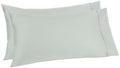 Amazon Aware 100% Organic Cotton 300 Thread Count Pillowcase Set, Sage Green, Standard, 2 Pack, 32 x 20
