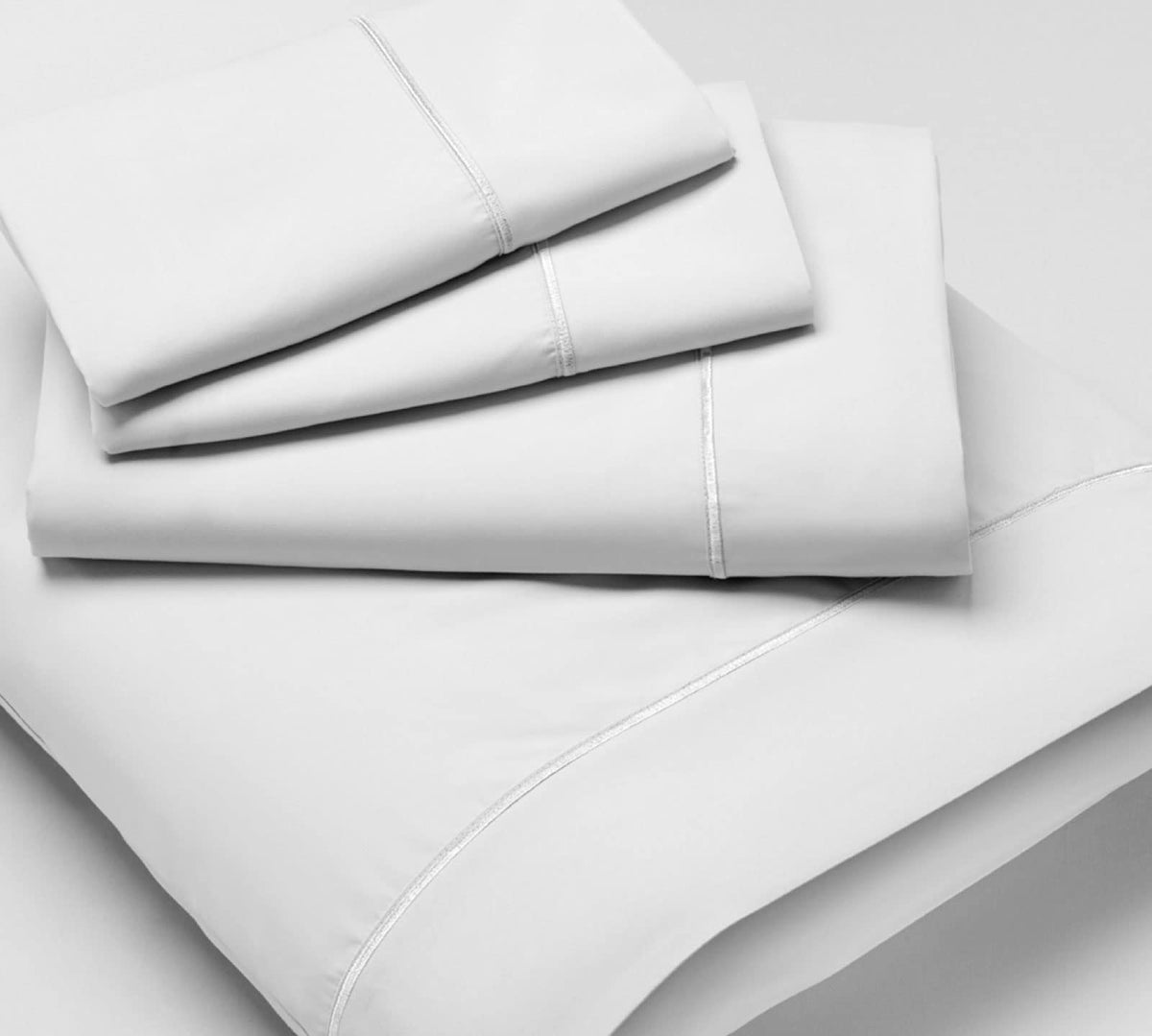 PureCare Luxury Microfiber Wrinkle Resistant Sheet Set White 4 Piece Queen