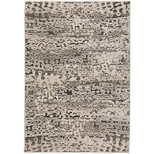 Denizi Dz6 Black Transitional Rug Rectangle 3' 3&quot; X 5 ' 3&quot;