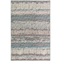 Winslow Wl4 Grey Transitional Rug Rectangle 3' X 5'