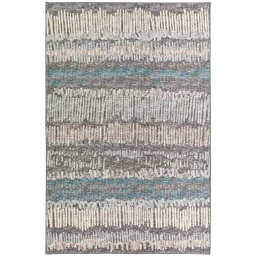 Winslow Wl4 Grey Transitional Rug Rectangle 3' X 5'