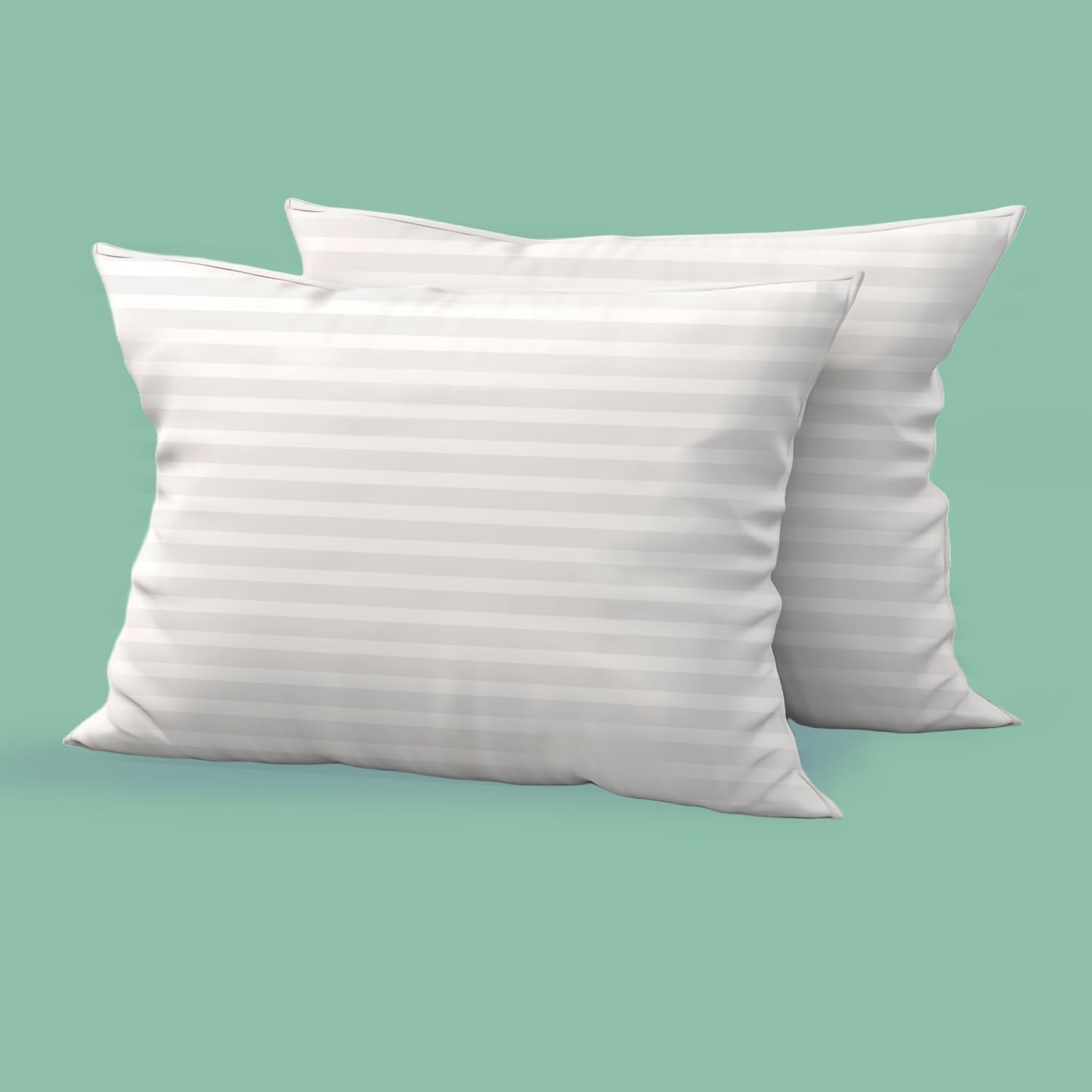 Trendy Home 12X20 Throw Pillow Insert (Pack Of 2, White), Bed And Couch Pillows Stuffer Hypoallergenic, Lumbar Support Decorativ