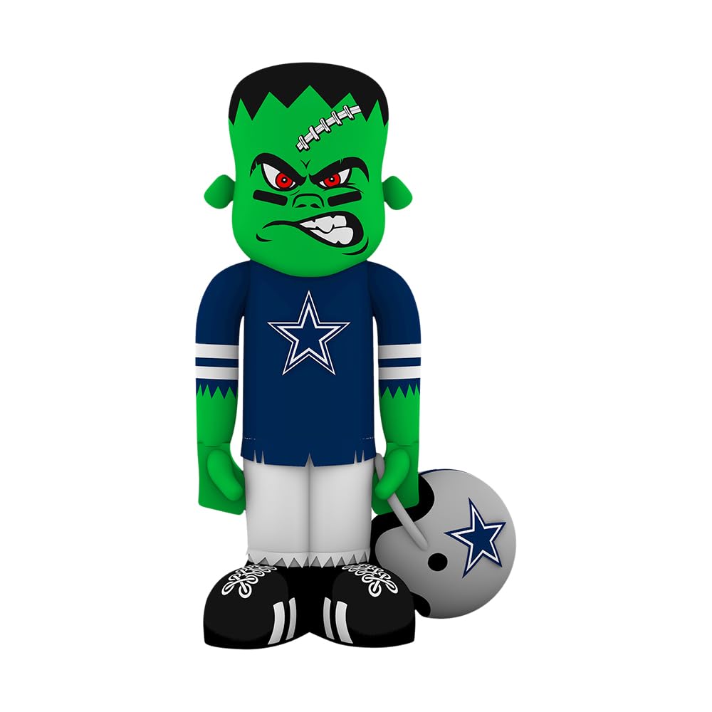 Sporticulture NFL Dallas Cowboys 78 Blow Up Inflatable Steinbacker with LED Lights & Built-in Blower - Balloon Merchandise Deco