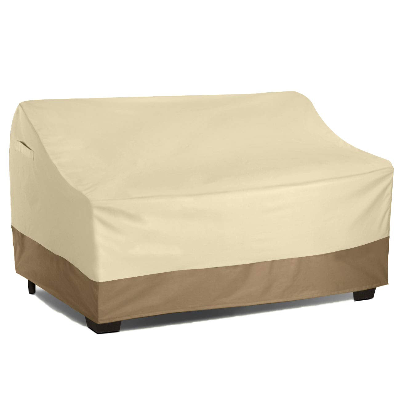 Vanteriam Waterproof Bench/Loveseat Cover, Large Outdoor Furniture Covers Waterproof For Loveseat/Bench.