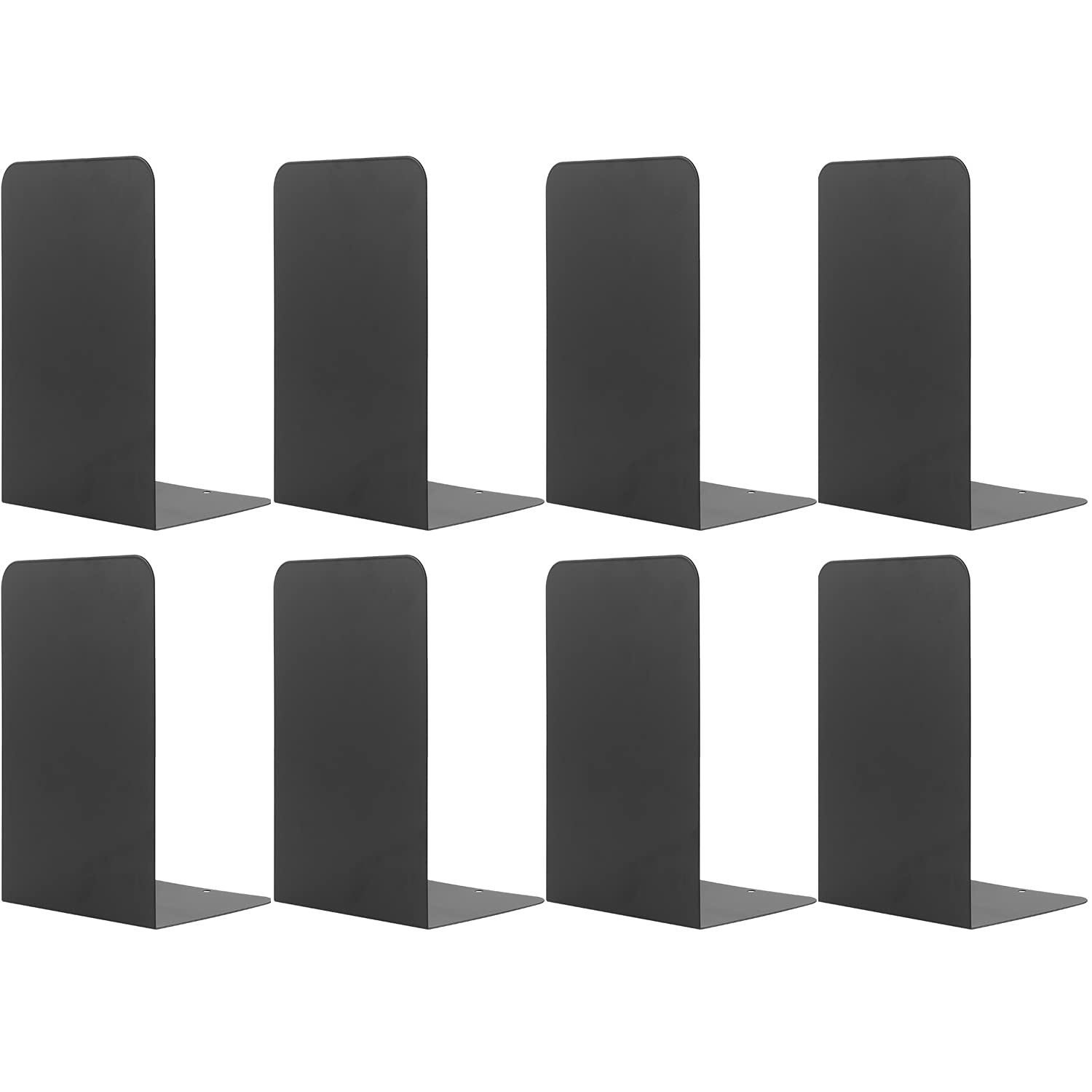 Msdada Bookends, Book Ends For Book Shelves, Bookends For Office, Book Ends For Heavy Books,Metal Bookend Supports, Modern Minim