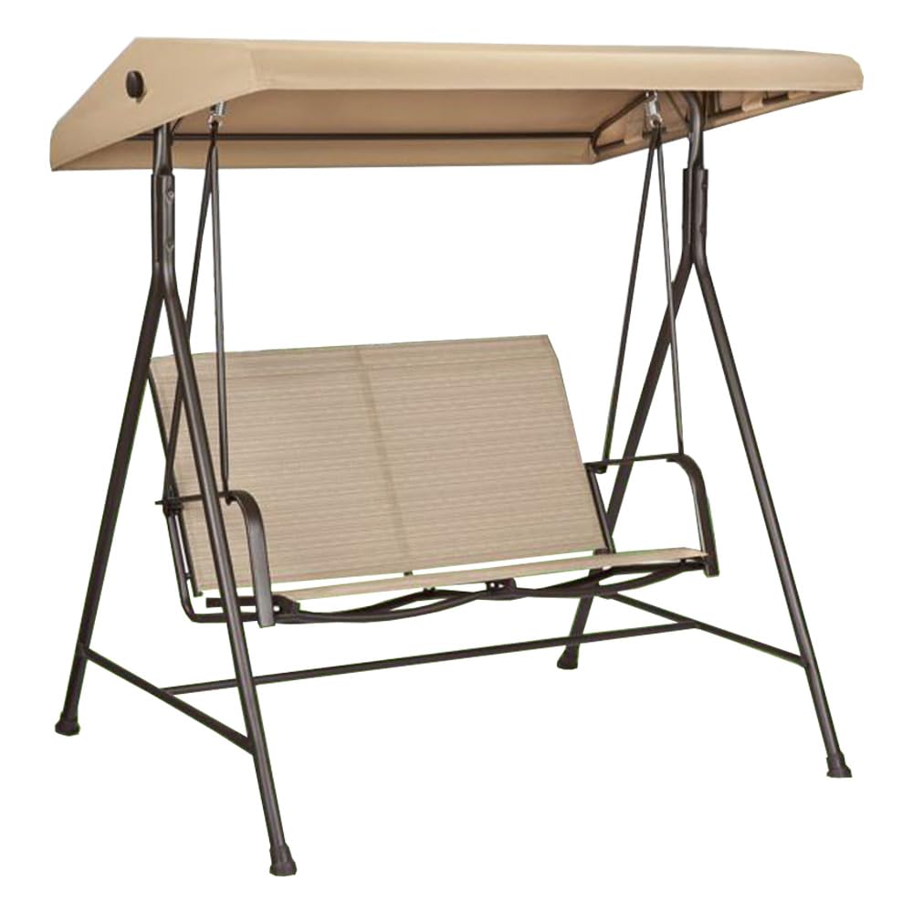 Garden Winds Custom Fit Replacement Canopy Top Cover Compatible with The StyleWell Hampton Bay GSS00224BW, GSS00224BRB Mix Match