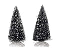 Lemax Village Collection Bristle Tree Set of 2 Small 4 inch # 14004