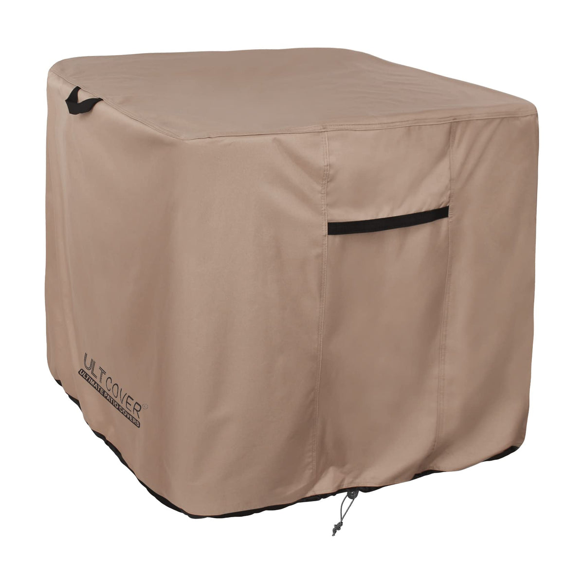 Ultcover Waterproof Square Air Conditioner Cover For Outside Ac Units Size Upto 32W X 32D X 36H Inch