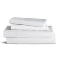 Purity Home Full Arctic White Bed Sheet Set, 400 Thread Count 100% Cotton Bed Sheets With Deep Pockets, Percale Sheets Set, Cool