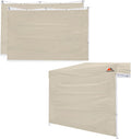 Scocanopy Sunwall For 10X10 Pop Up Canopy Frame, 3 Pack Sidewall Only (12X12, Beige)