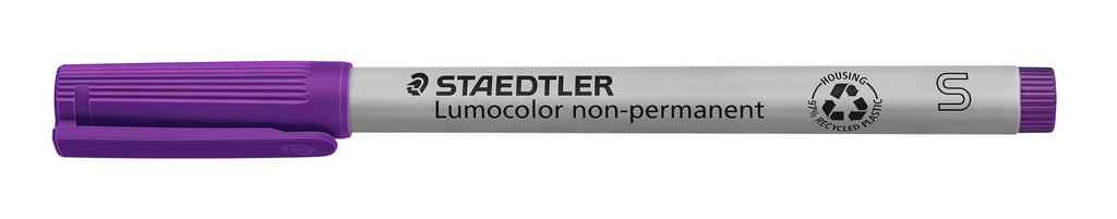 Staedtler 311-4 Lumocolor Universal Non Permanent Superfine Pens - Orange, Pack Of 10