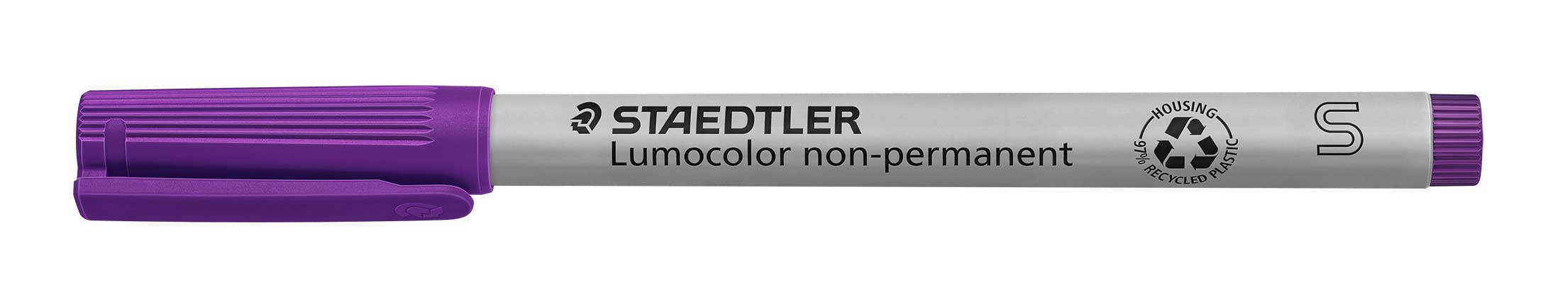 Staedtler 311-4 Lumocolor Universal Non Permanent Superfine Pens - Orange, Pack Of 10