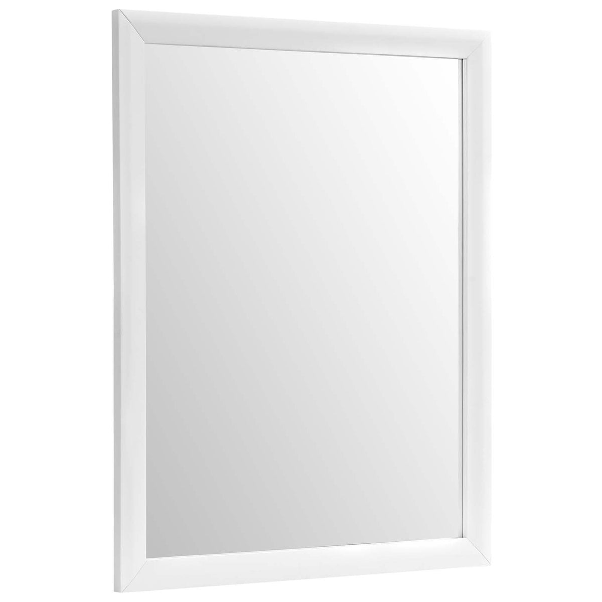 Modway Tracy Mid-Century Modern Mirror In White