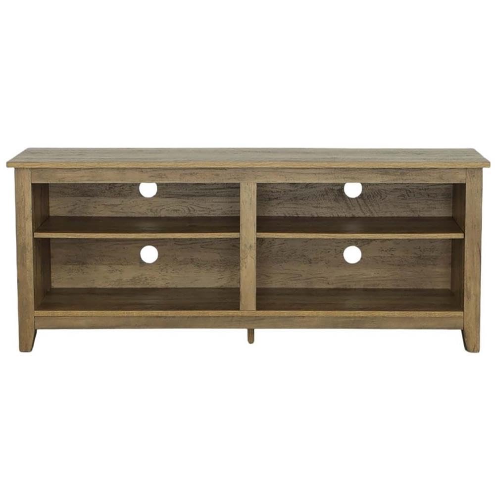 Progressive Furniture Rustic Oak Brown TAFT 58 Inch TV Entertainment Console