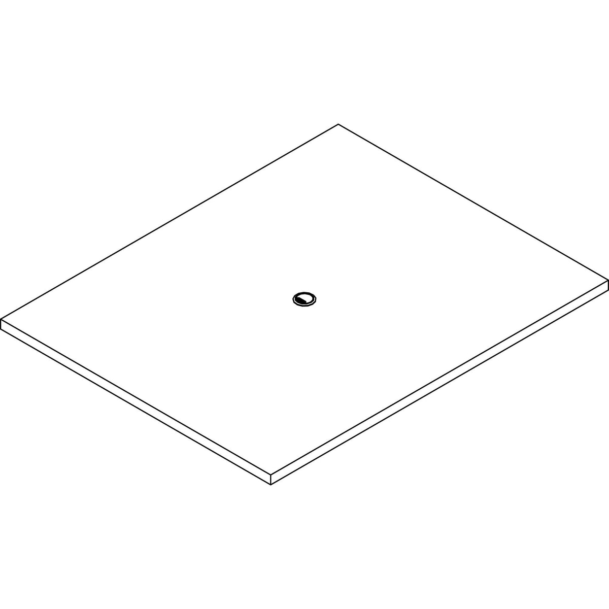 Lorell LLRPRC4860ES Prominence 2.0 Rectangular Conference Tabletop