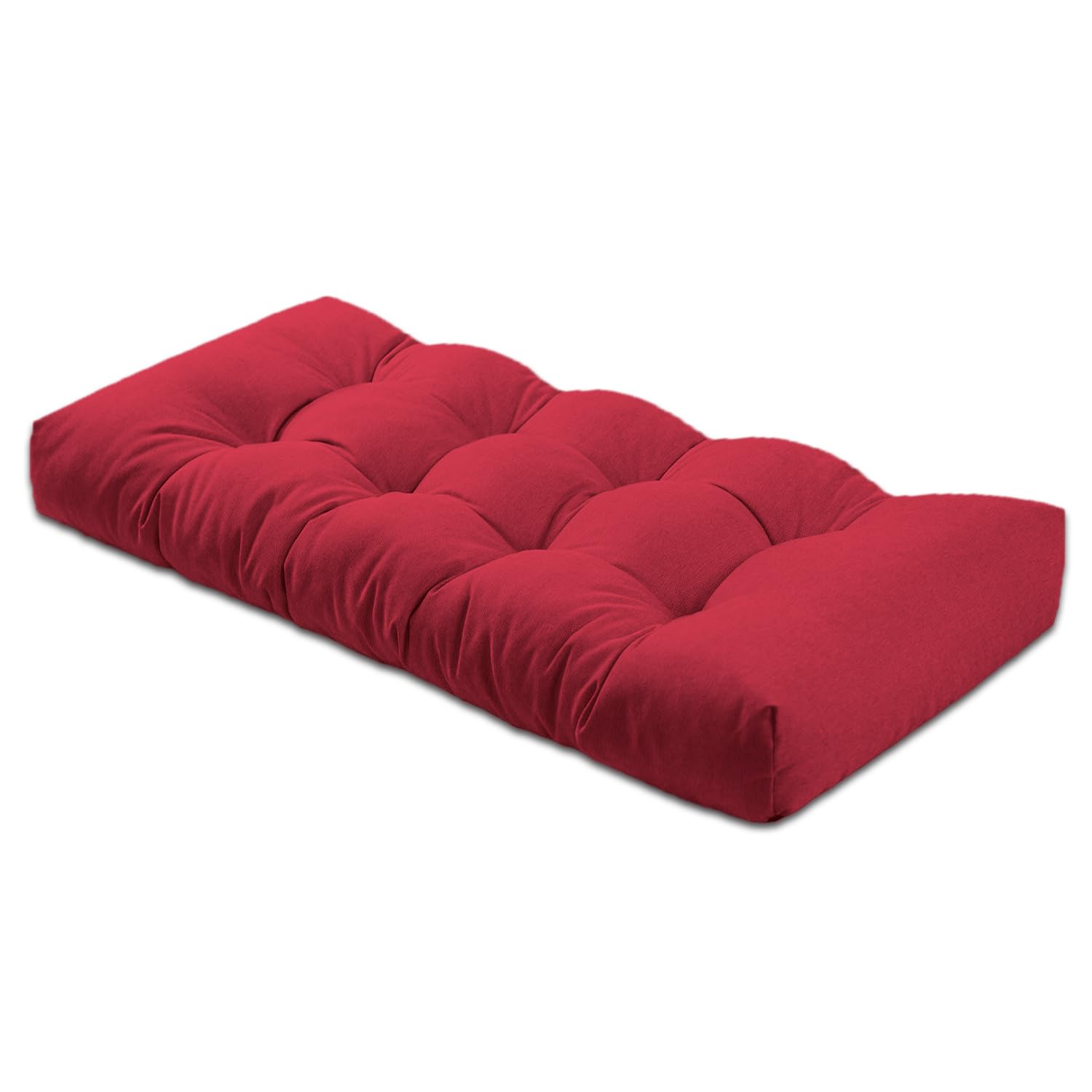 Thinmay Bench Cushion 27 Inches,Indoor/Outdoor Non-Slip Tufted Cushions, Premium Waterproof Linen, Soft Piano Sofa Cushions, Hig
