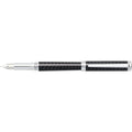 Sheaffer Intensity Carbon Fiber Fountain Pen With Chrome-Plated Trim And Medium Nib