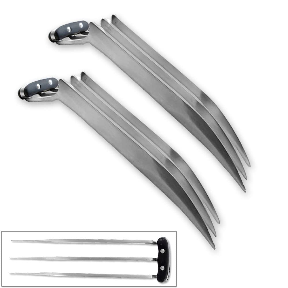11' Stainless Steel Wolverine Fantasy Claw Set Of 2