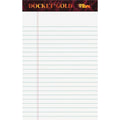 Tops Tops Docket Gold Jr. Legal Ruled White Legal Pads (Top63910) 5 X 8 Inch
