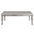 Acme Pelumi Rectangular Coffee Table in Platinum