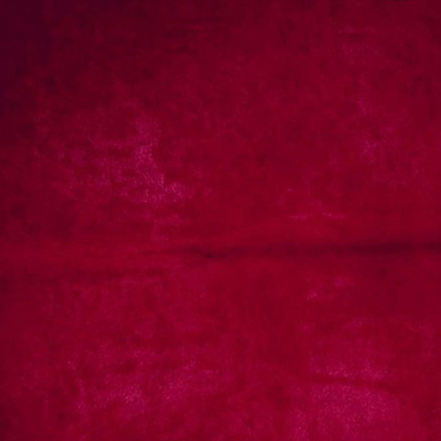 HomeRoots Cowhide, Microsuede 60' x 84' Burgundy Cowhide - Area Rug