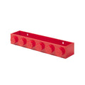 Room Copenhagen Lego Book Rack, Decorative Shelf, Red, one Size