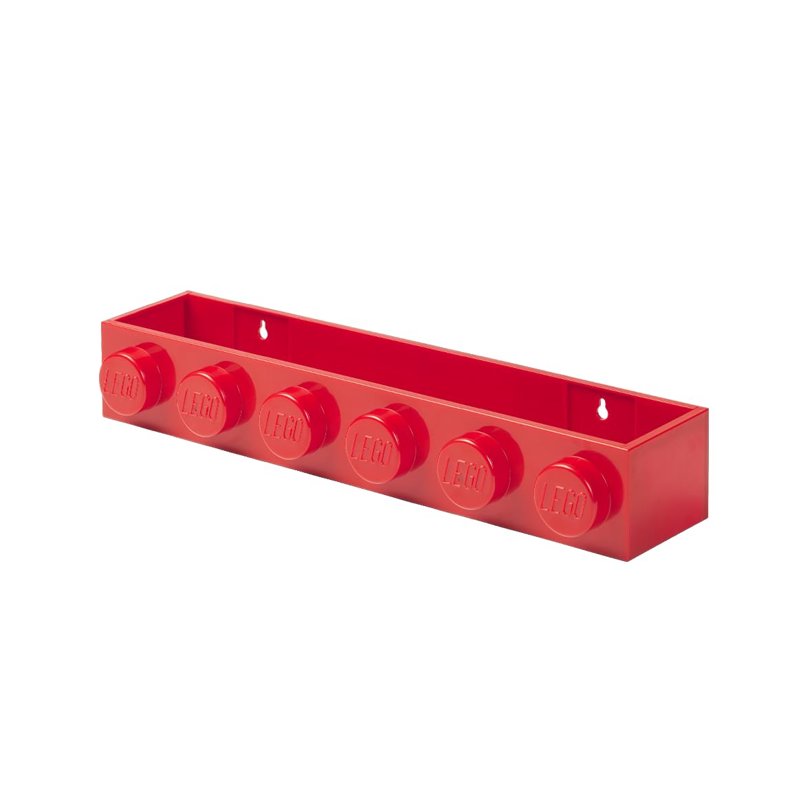 Room Copenhagen Lego Book Rack, Decorative Shelf, Red, one Size