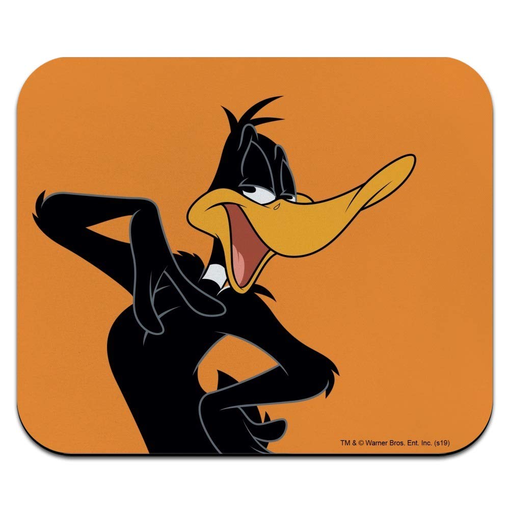 Looney Tunes Daffy Duck Low Profile Thin Mouse Pad Mousepad