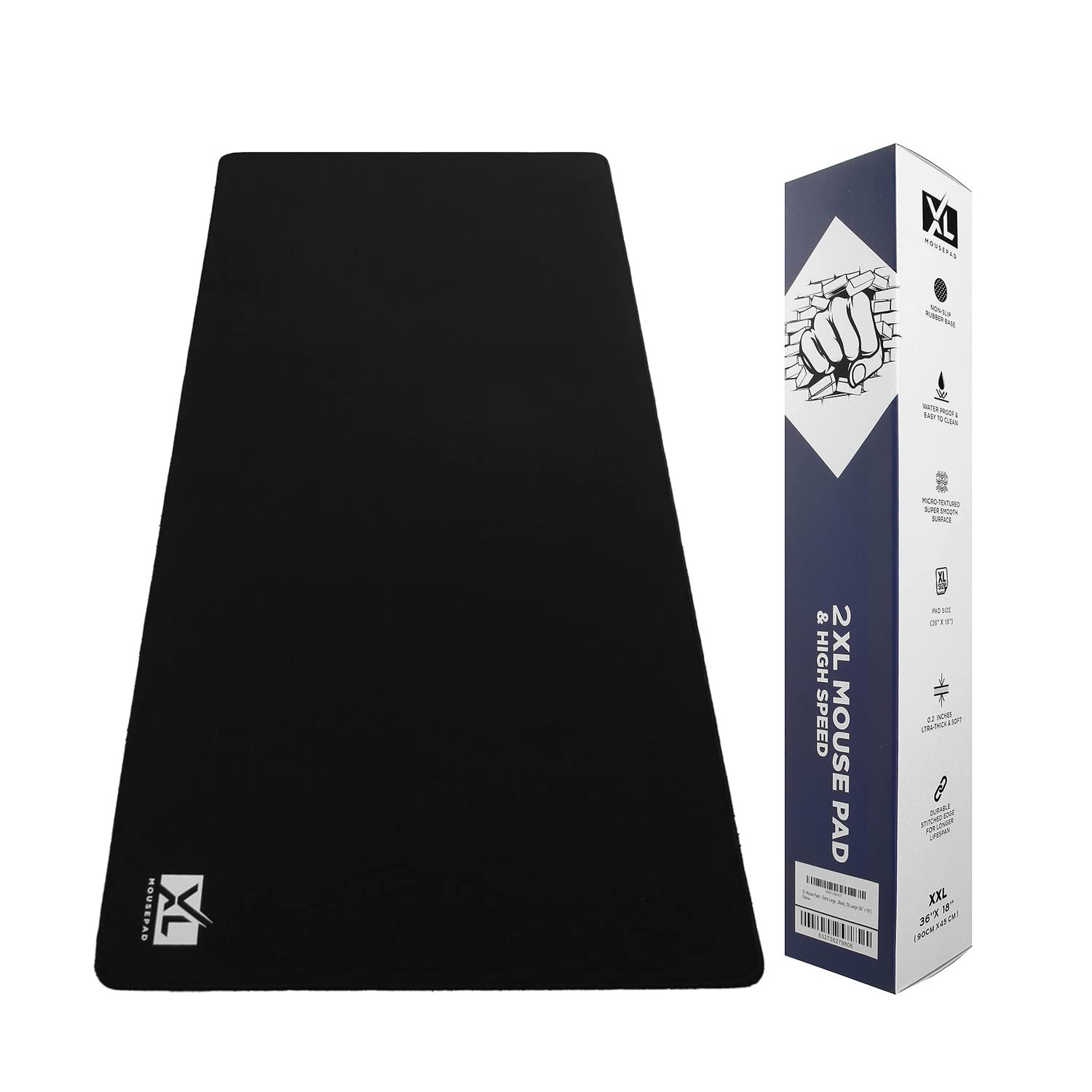 Xl Mouse Pad 2Xl Huge Extra Large Gaming Mousepad For Full Desk - Super Thick Nonslip Rubber Base And Waterproof Desktop Keyboar
