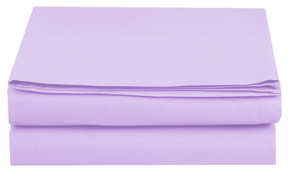 Luxury Fitted Sheet On Amazon Elegant Comfort Wrinkle-Free 1500 Thread Count Egyptian Quality 1-Piece Fitted Sheet, California King Size, Lilac