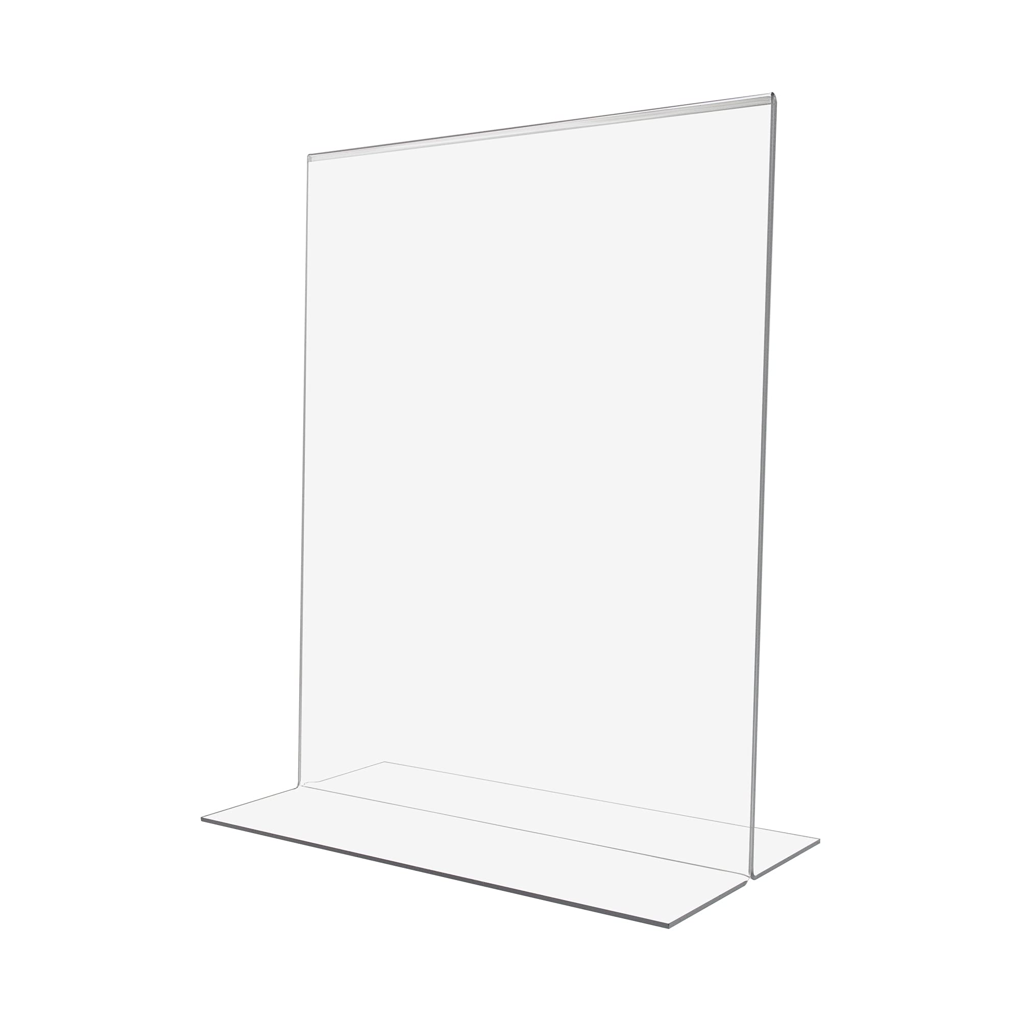 Marketing Holders 24 Pack Acrylic Sign Holder For 11' X 14' Signs Bottom Load Double Sided Poster Display Clear Place Card Up