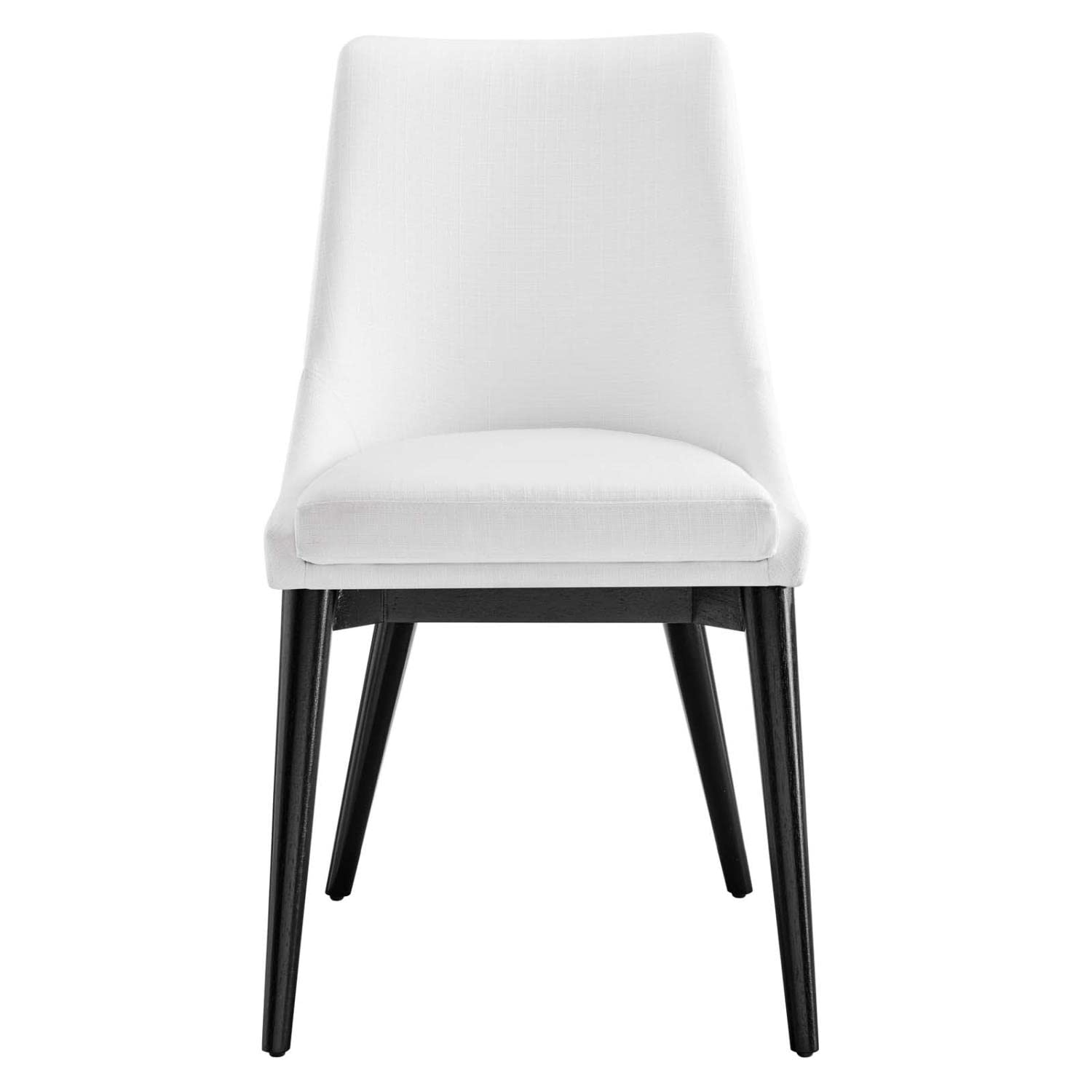 Modway Viscount Chair, White, 24 X 19 X 34