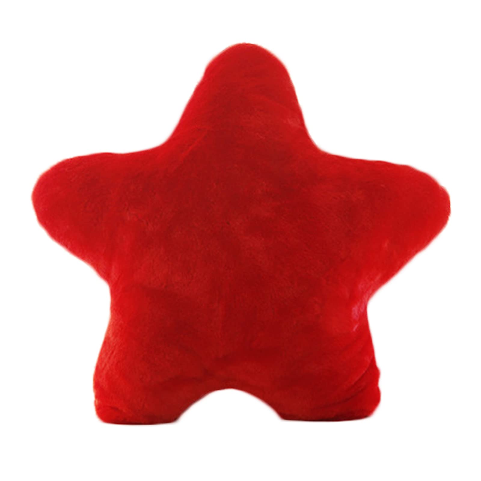 zhidiloveyou Star Pillow Plush Red, Stuffed Star Shaped Pillow Cute Toy for Kids, 15.7 inch