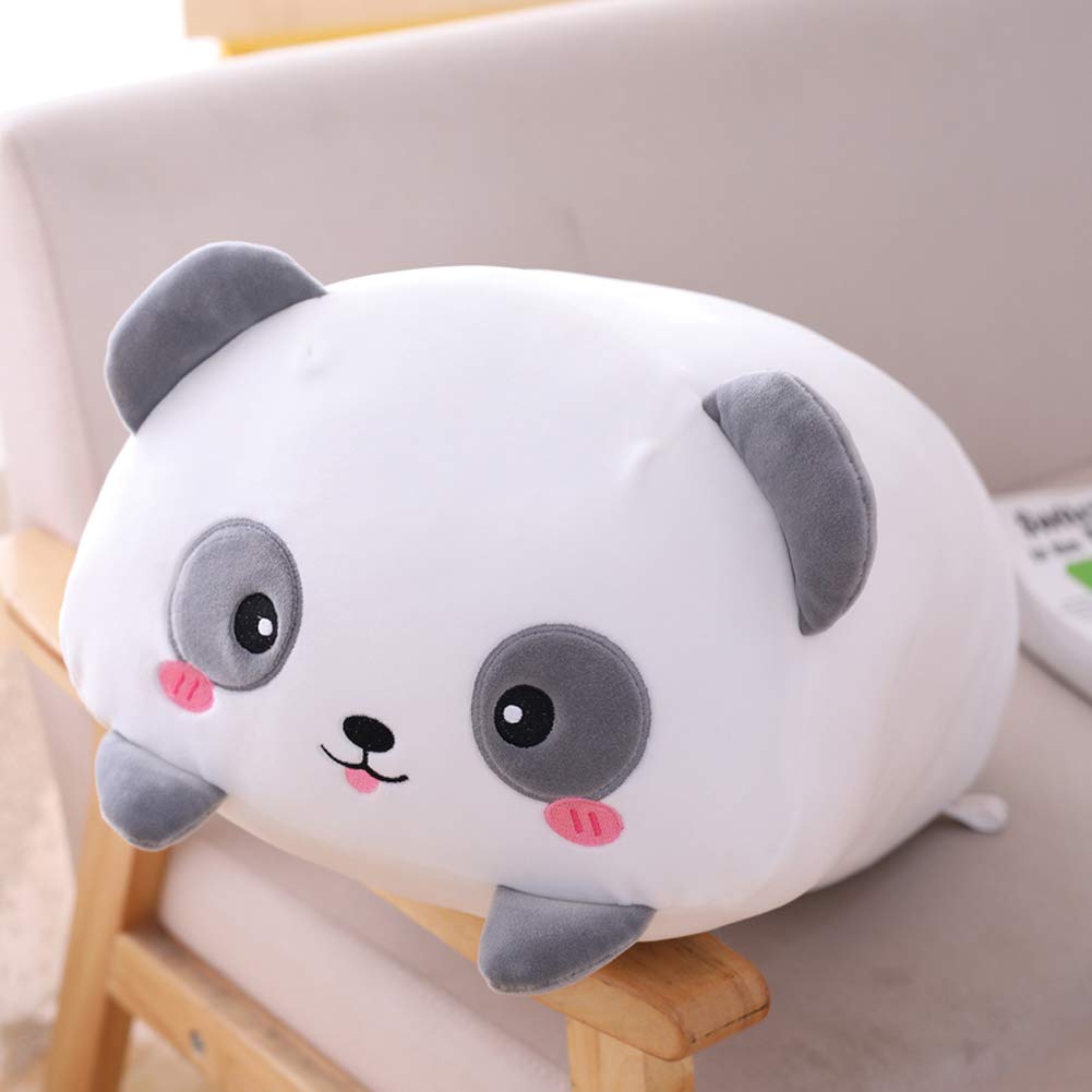 Hitoshe Panda Plush Stuffed Animal, Cute Panda Plushie Cylindrical Body Pillow Toy Gifts For Kids Birthday, Valentine, Christmas