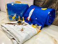 Black Spade Cartoon Print Microfiber Kids Comforter/Ac Comforter Single Bed 60 * 90 Inches (Rocket)