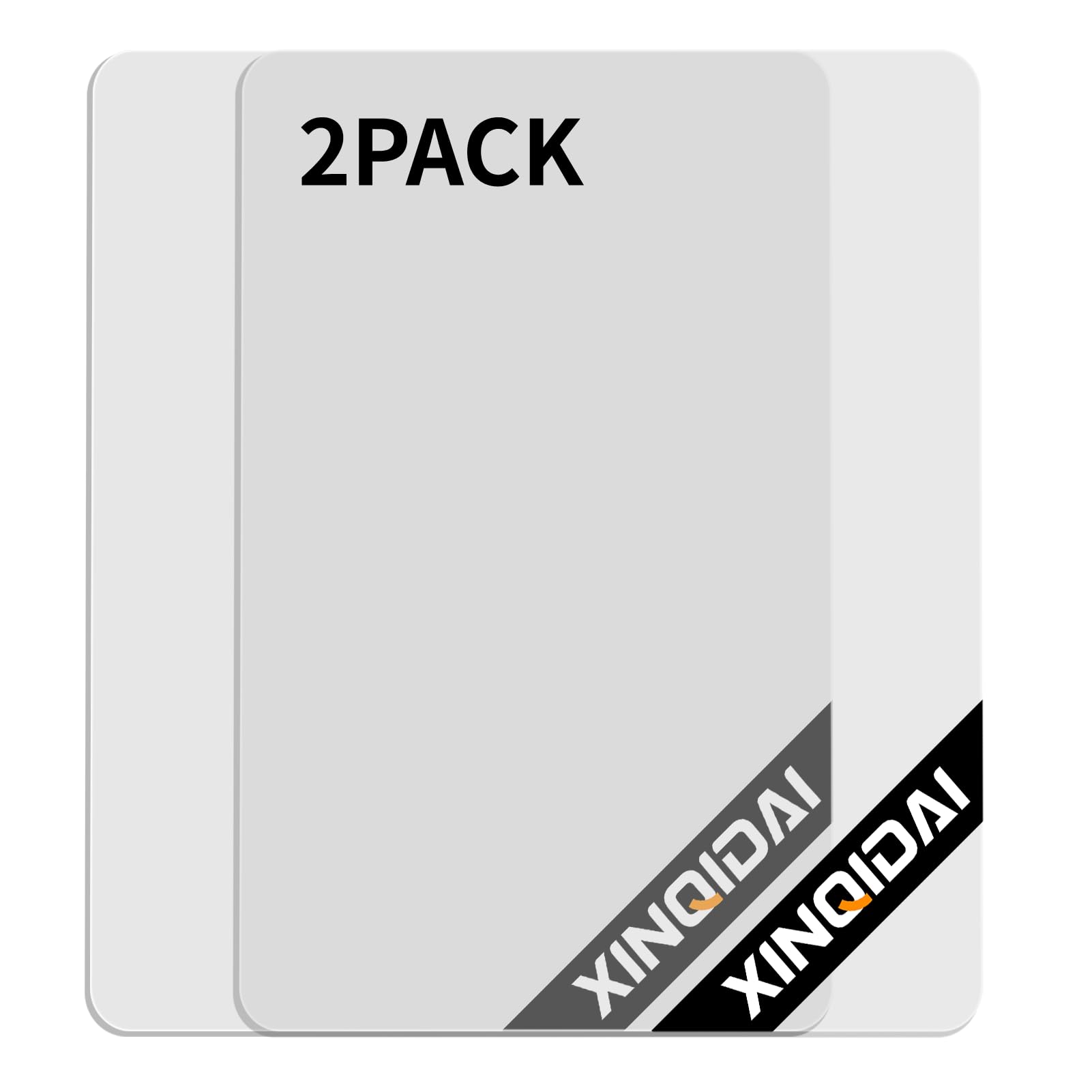 Xinqidai 2Pcs Office Chair Mat For Carpet, 47'X32' Heavy Duty (1/7' Thick) Flat Shipping, Chair Mat For Carpet And Hardwood F