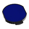 Trodat 6/15 Round Replacement Pad For The 5215 Stamp And 5415 Dater, Blue Ink