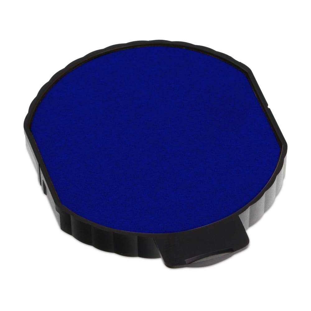 Trodat 6/15 Round Replacement Pad For The 5215 Stamp And 5415 Dater, Blue Ink