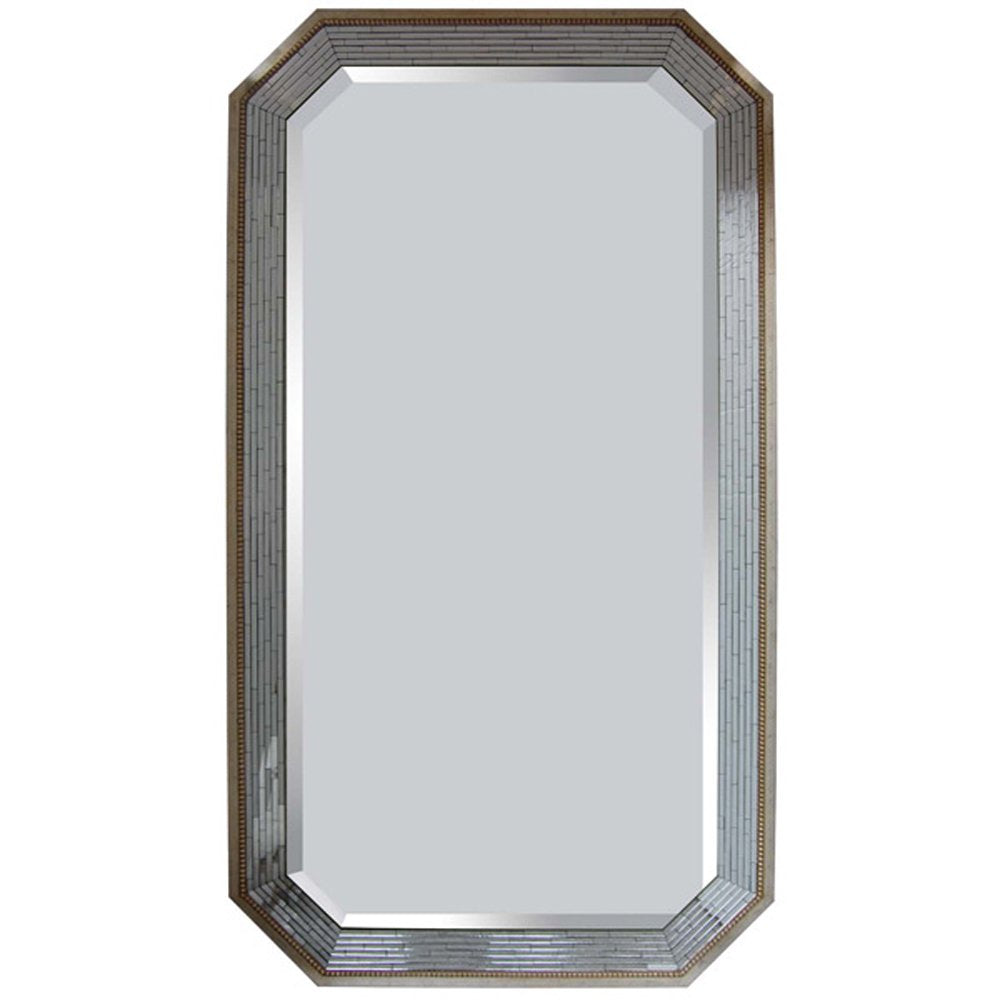 Timeless Reflections By Afd Home 11111187 Brilliance Mirror, Silver Finish