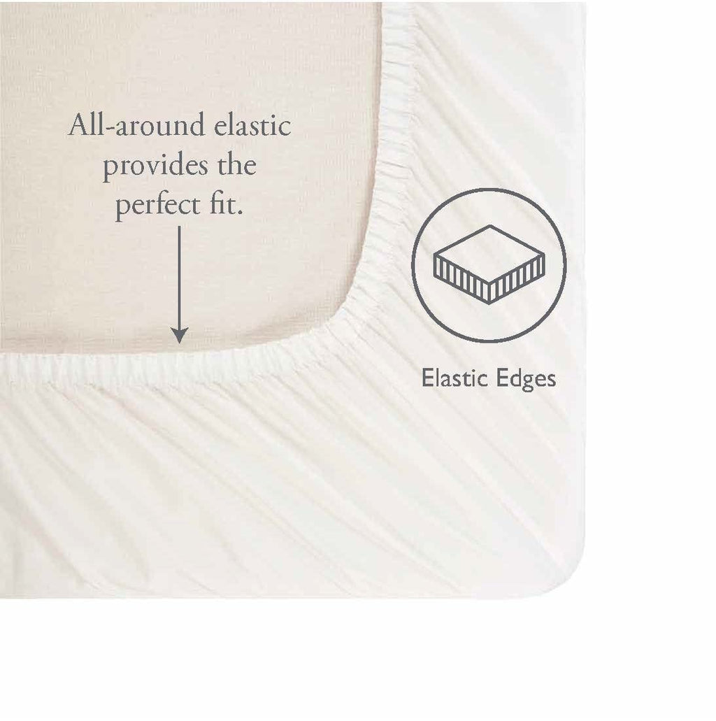 Laura Ashley Home - King Sheets, Soft Sateen Cotton Bedding Set - Sleek, Smooth, & Breathable Home Decor, Lottie Blue
