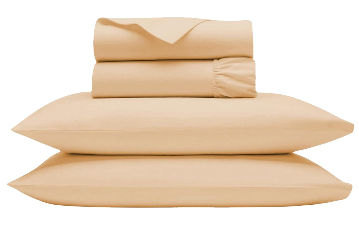 Bluemoon Homes 100% Egyptian Cotton Sheets King Size Deep Pocket - 1000 Thread Count Bed Sheets King Size Set, 4 Pc King Bed Siz