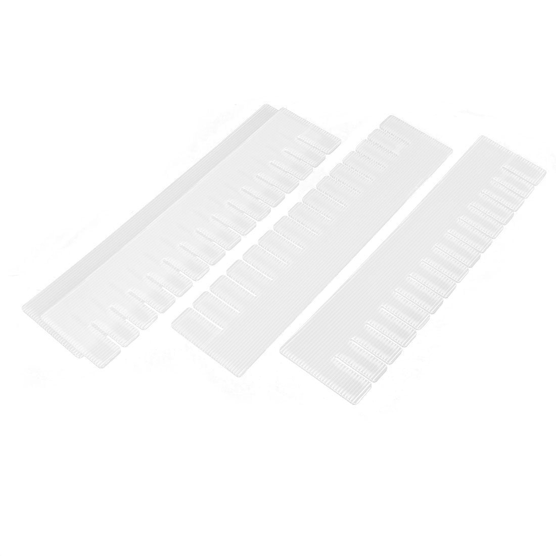 Ktm Healthcare Socks Ties Clothes Storage Box Drawer Divider Board 2Pcs White